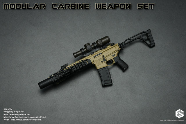 Easy&Simple 06035 Modular Carbine Weapon Set