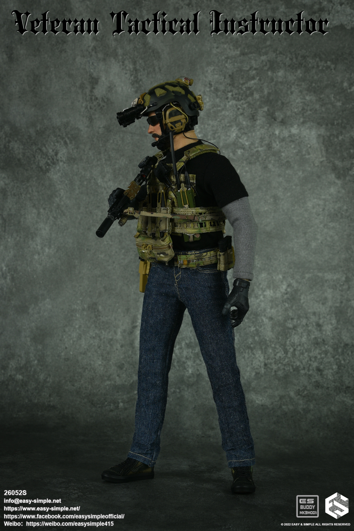 Easy&Simple 26052S Veteran Tactical Instructor
