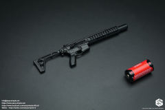 MCX LVAW Skeleton Stock Assault Rifle(black)