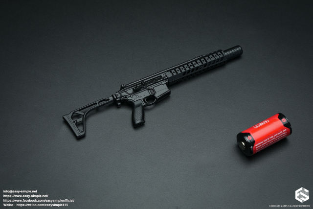 MCX LVAW Skeleton Stock Assault Rifle(black)