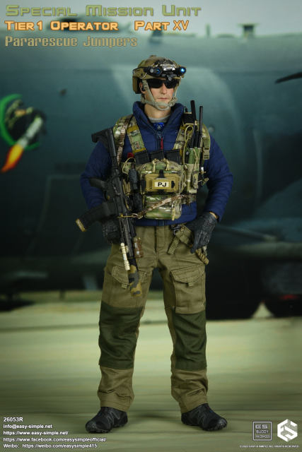 Easy&Simple 26053R SMU Tier1 Operator Part XV Pararescue Jumpers