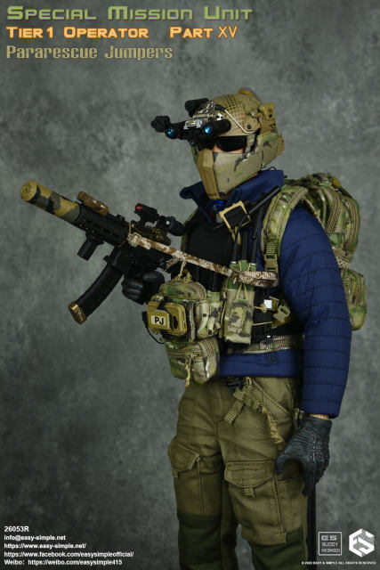 Easy&Simple 26053R SMU Tier1 Operator Part XV Pararescue Jumpers