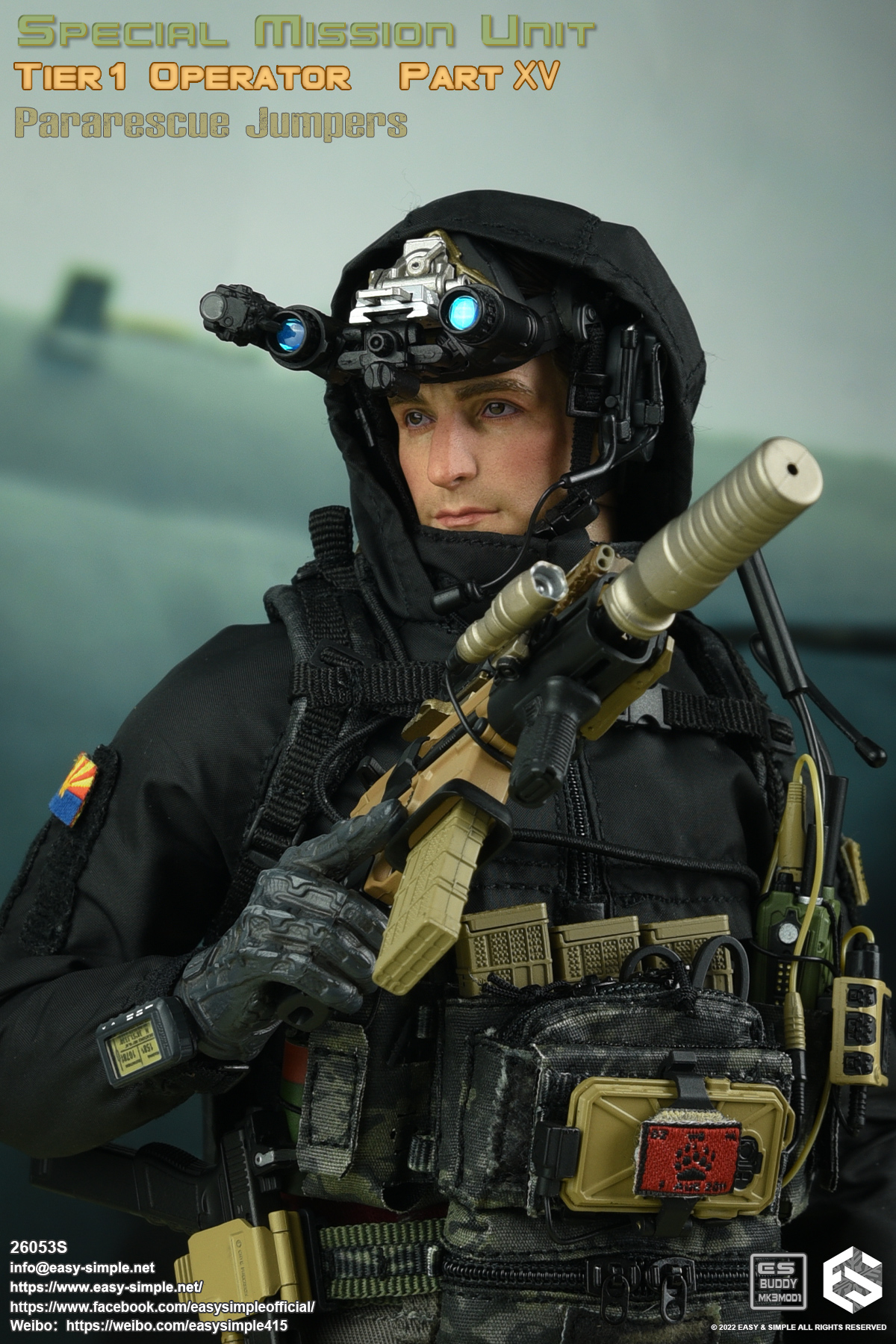 Easy&Simple 26053S Veteran Tactical Instructor