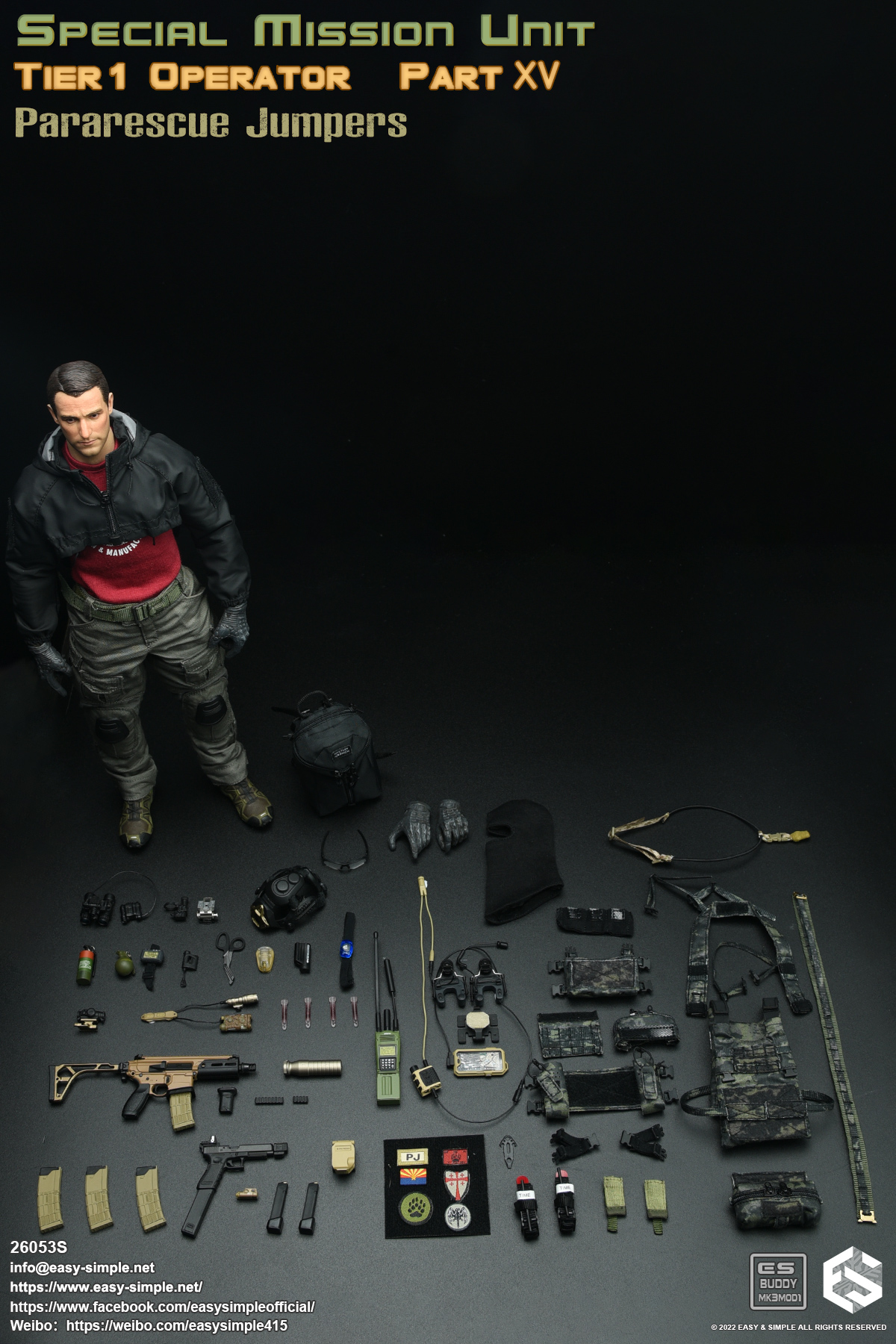 Easy&Simple 26053S Veteran Tactical Instructor
