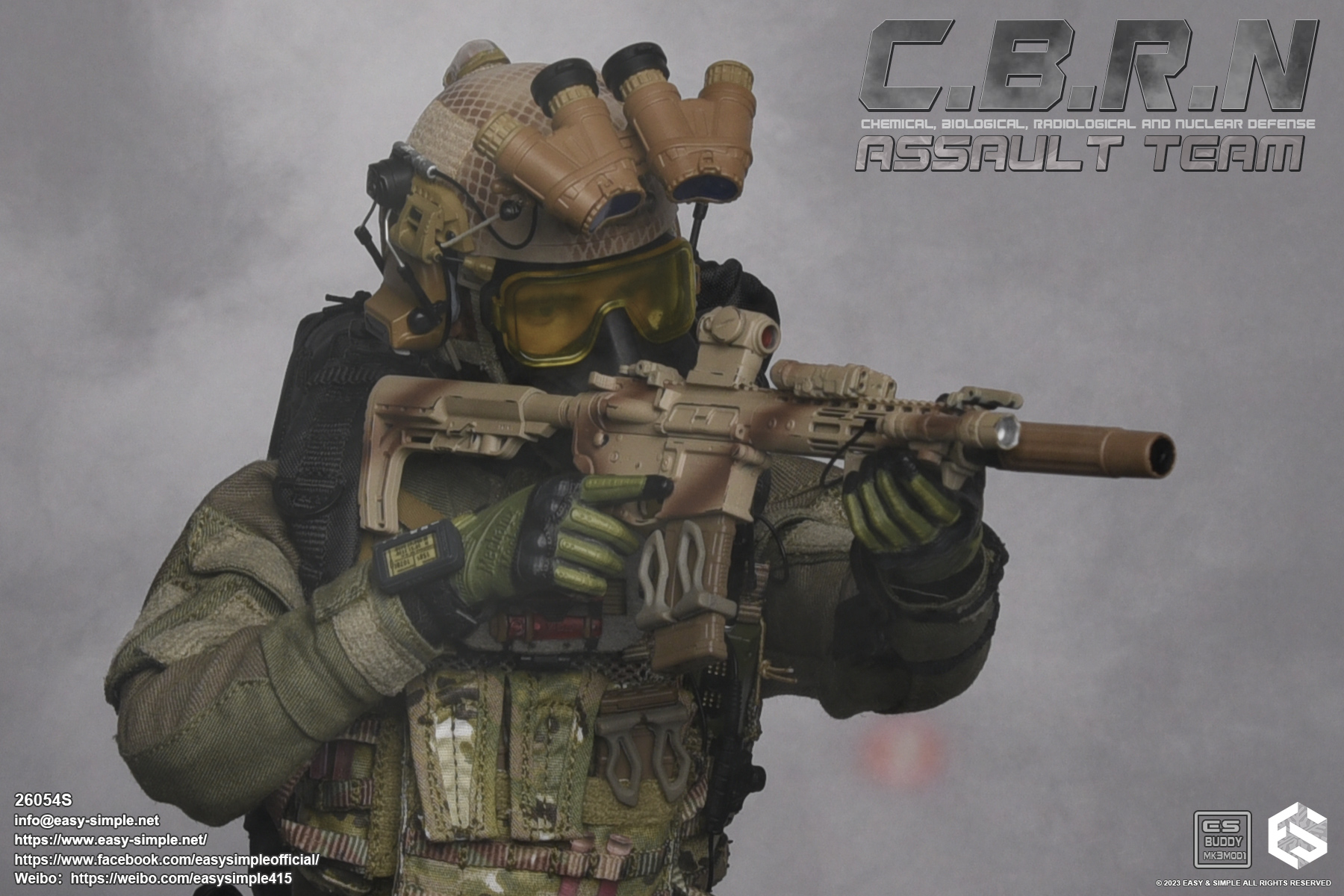 その他 EASY&amp;SIMPLE 1/6 CBRN Assault Team 26054S-18-c02d.jpg