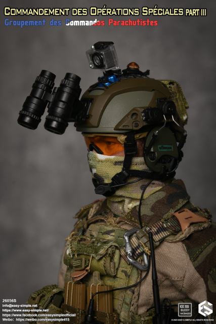 Easy&Simple 26056S Commandement des opérations spéciales Part III COMMANDO PARACHUTISTE DE l'AIR NO.10