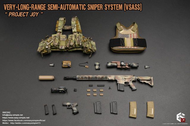 Easy&Simple 06030 VERY-LONG-RANGE SEMI-AUTOMATIC SNIPER SYSTEM [VSASS] "PROJECT JOY"