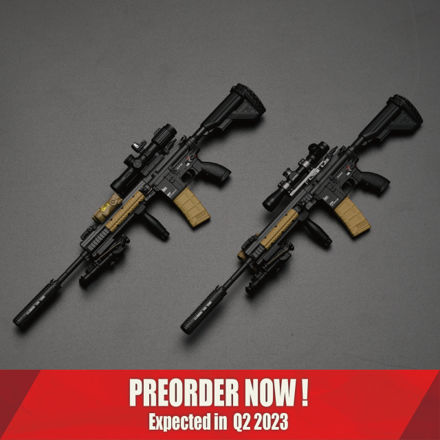 ミリタリー 1/6 Easy & Simple SUPER DEATH SQUAD MCX ZERT SDS13 Remastered - MCX Virtus Assault Rifle w
