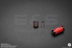 Polymer  5.56 Rifle Mag Pouch(black&red)