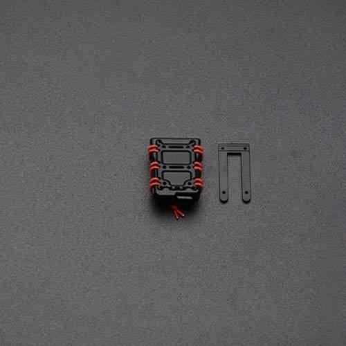 Polymer  5.56 Rifle Mag Pouch(black&red)