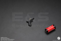 G19 Pistol Gold Barrel