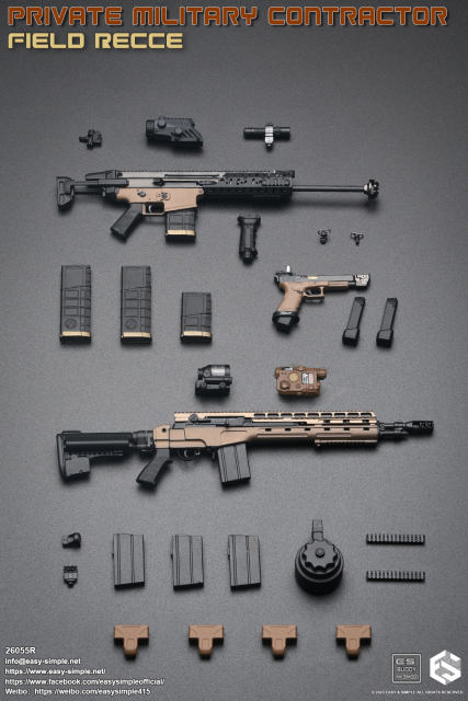 Easy&Simple 26055R Private Military Contractor Field Recce