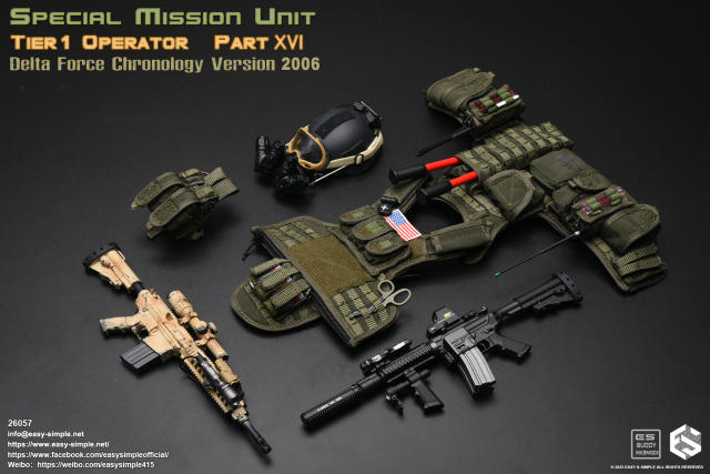 Easy&Simple 26057 SMU Tier1 Operator Part XVI Delta Force Chronology Version 2006