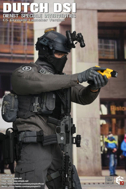 Easy&Simple 26058RB Dutch Dienst Speciale Interventies CS Grenade Launcher Version