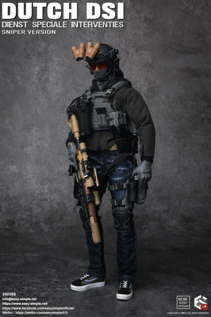 Easy&Simple 26058S Dutch Dienst Speciale Interventies Sniper Version