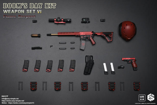 Easy&Simple 06037 Doom's Day Kit Weapon Set VI