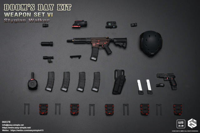 Easy&Simple 06037 Doom's Day Kit Weapon Set VI