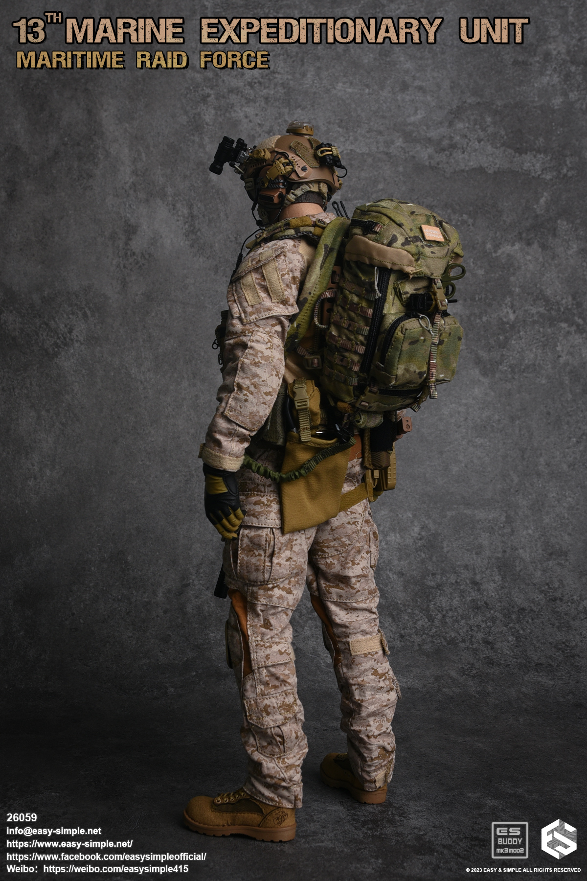 その他 Easy&amp;Simple 1/6 13th Marine Expeditionar 1:6 Easy & Simple 13th Marine Expeditionary Unit Maritime