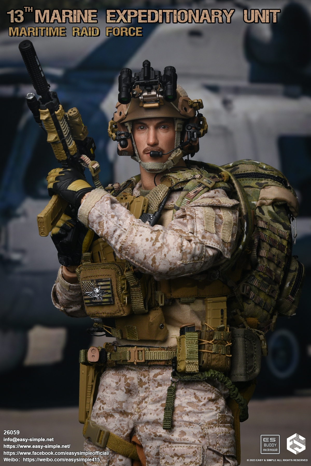 ミリタリー EASY&SIMPLE 1/6 Special Forces Easy&Simple 26059