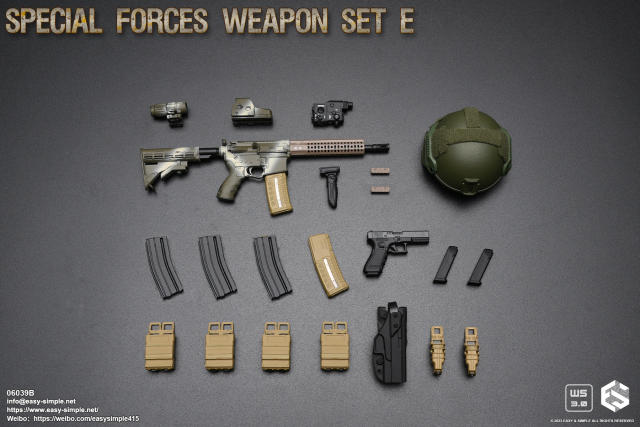 Easy&Simple 06039 Special Forces Weapon Set E