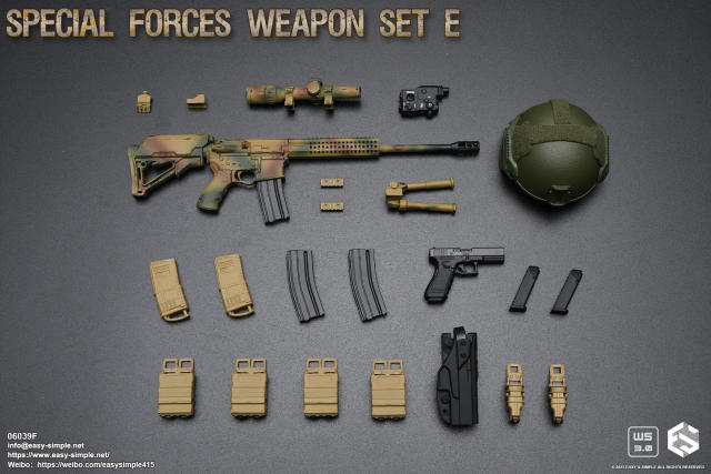 Easy&Simple 06039 Special Forces Weapon Set E