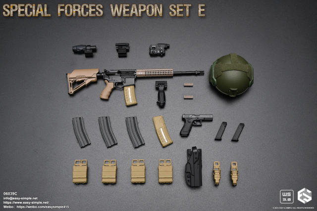 Easy&Simple 06039 Special Forces Weapon Set E