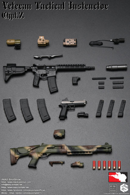 BlackOpsToys x Easy&Simple 26062ShotShow Veteran Tactical Instructor Chapter II