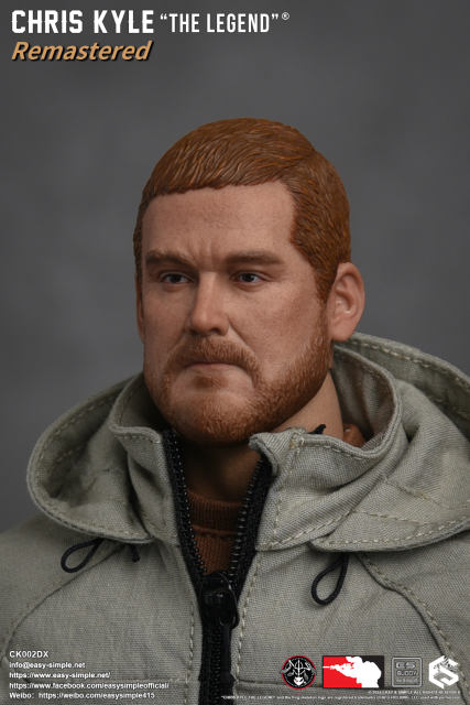 BlackOpsToys X Easy&Simple CK002DX Chris Kyle "The Legend" Remastered Deluxe Version