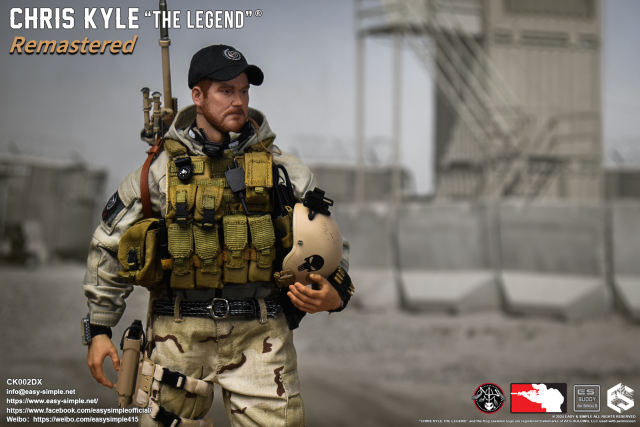BlackOpsToys X Easy&Simple CK002DX Chris Kyle "The Legend" Remastered Deluxe Version