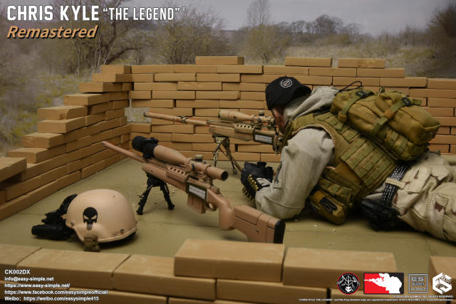 BlackOpsToys X Easy&Simple CK002DX Chris Kyle "The Legend" Remastered Deluxe Version