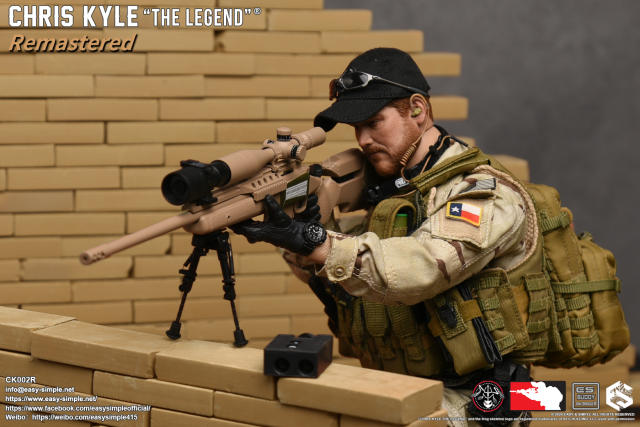 BlackOpsToys X Easy&Simple CK002R Chris Kyle "The Legend" Remastered Regular Version