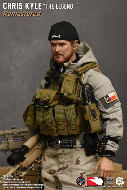 BlackOpsToys X Easy&Simple CK002DX Chris Kyle "The Legend" Remastered Deluxe Version