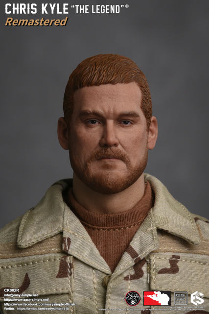 BlackOpsToys X Easy&Simple CK002R Chris Kyle "The Legend" Remastered Regular Version