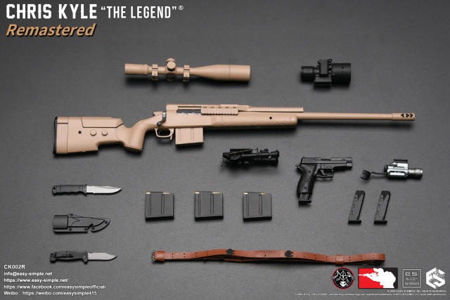 BlackOpsToys X Easy&Simple CK002R Chris Kyle "The Legend" Remastered Regular Version