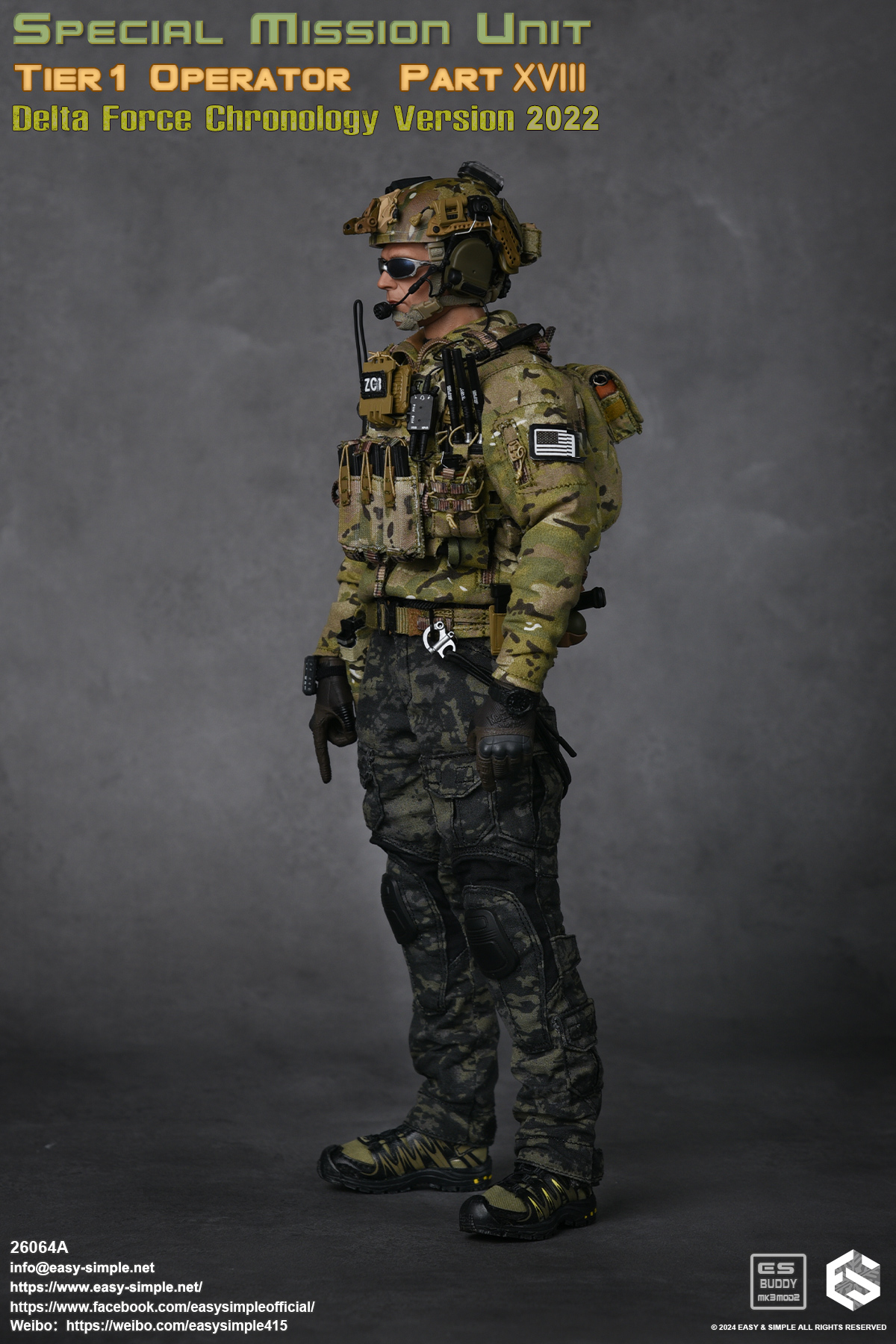 Easyu0026Simple 26064A Special Mission Unit Tier1 Operator Part XVIII Delta  Force Chronology Version 2022