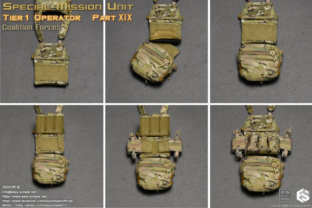 Easy&Simple 26065R-B Special Mission Unit Tier1 Operator Part XIX Coalition Forces
