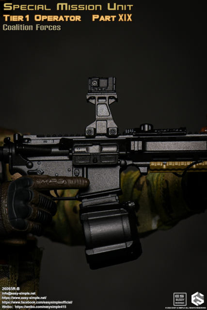 Easy&Simple 26065R-B Special Mission Unit Tier1 Operator Part XIX Coalition Forces