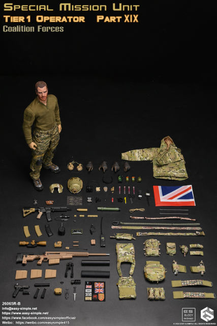 Easy&Simple 26065R-B Special Mission Unit Tier1 Operator Part XIX Coalition Forces