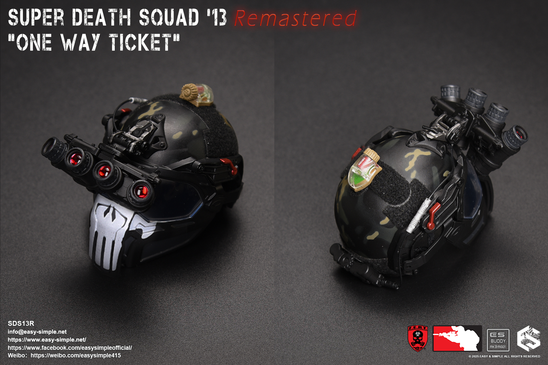 その他 Easy&amp;Simple 1/6 SDS13R SUPER DEATH SQUAD Pre-order Easy&Simple SDS13R 1/6 Super Death Squad 13 One