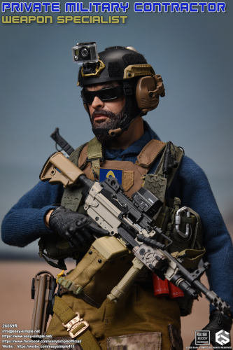 Easy&Simple 26069R Private Military Contractor Weapon Specialist