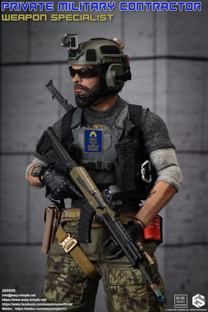Easy&Simple 26069S Private Military Contractor Weapon Specialist