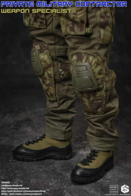 Easy&Simple 26069S Private Military Contractor Weapon Specialist
