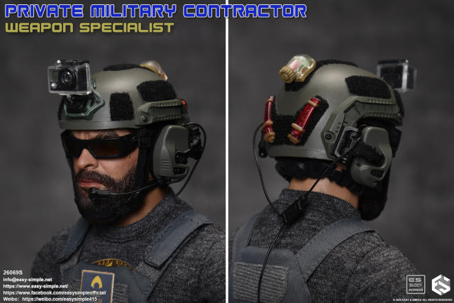 Easy&Simple 26069S Private Military Contractor Weapon Specialist