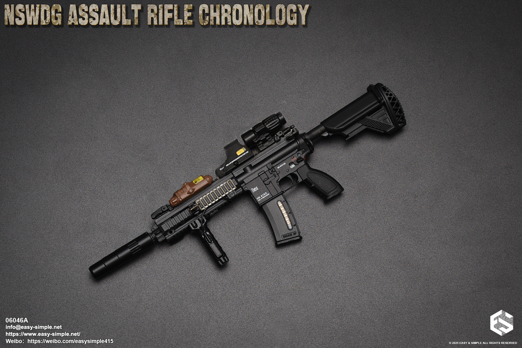 Easy&Simple 06046 NSWDG Assault Rifle Chronology - military