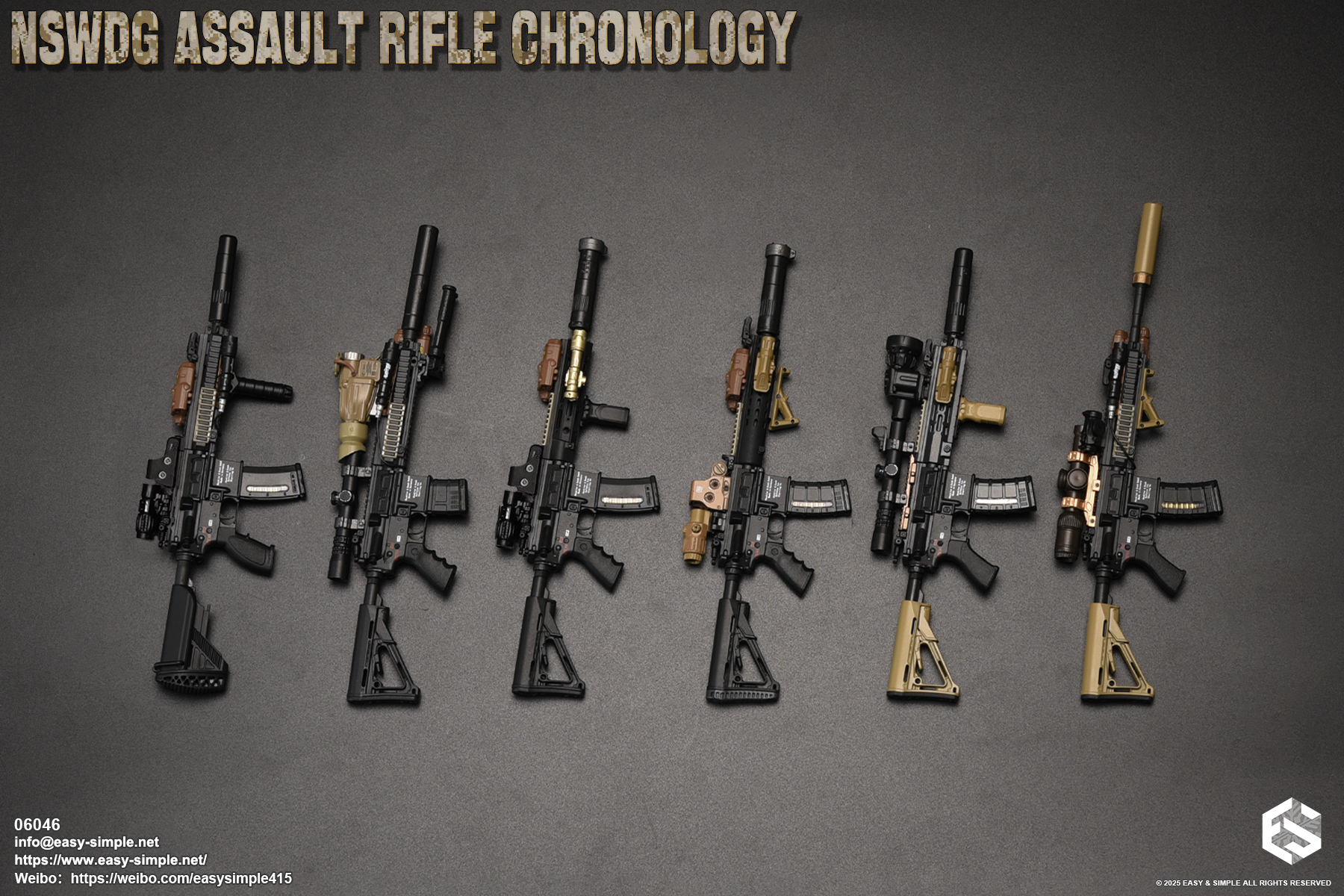 Easy&Simple 06046 NSWDG Assault Rifle Chronology - military