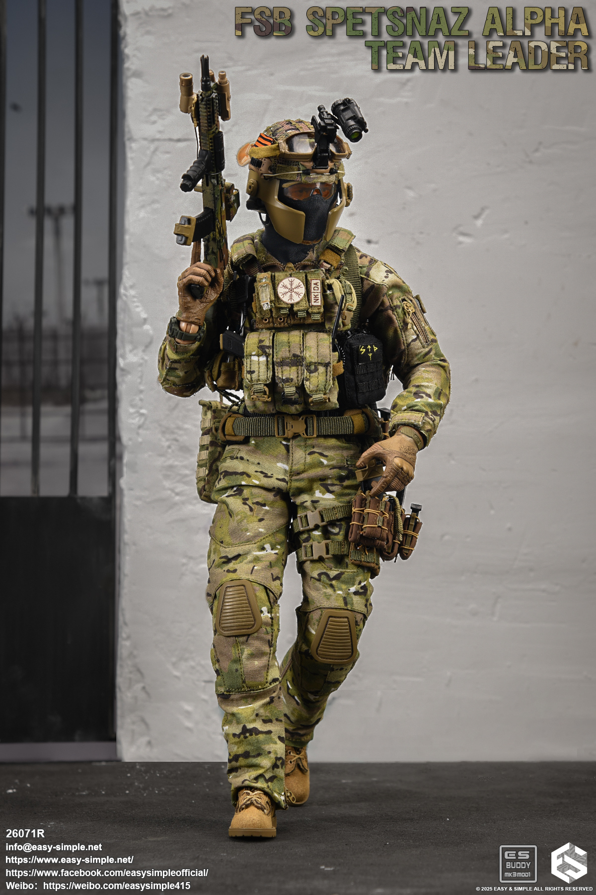 Easy&Simple 26071R FSB Alpha Team Leader - custom action figures - 1/6 ...