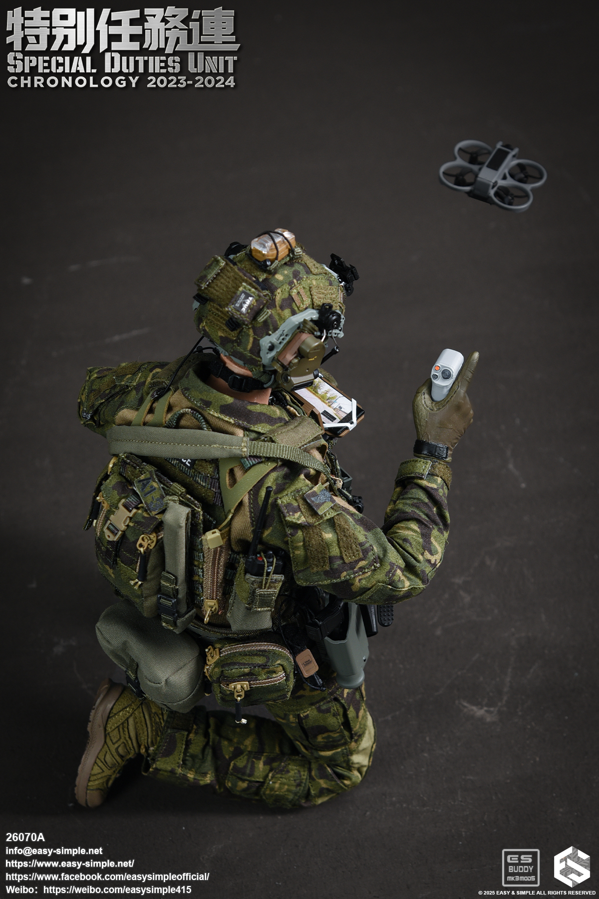 Easy&Simple 1/6 Scale Action Figure – Collectible Toy Soldiers