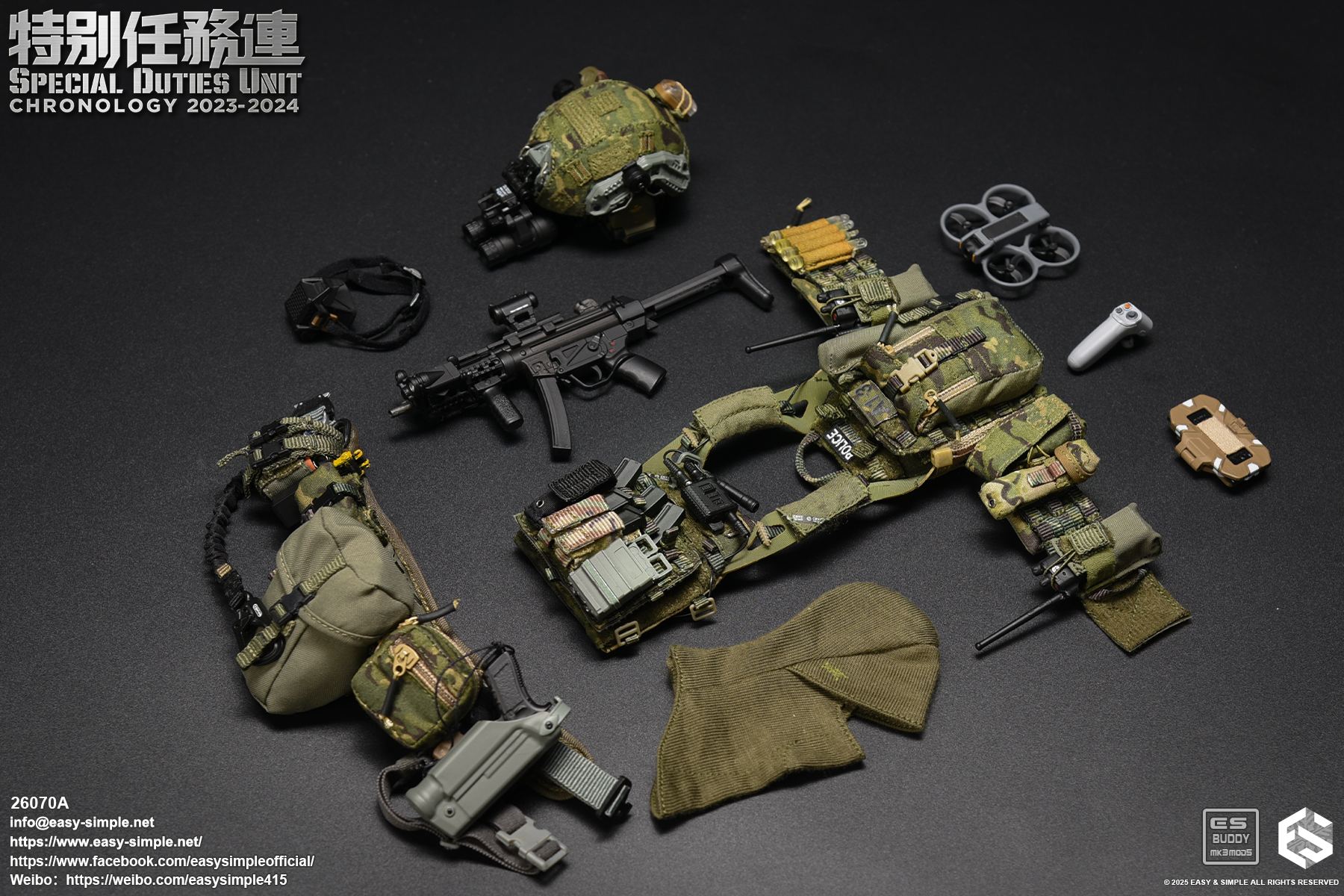 Easy&Simple 1/6 Scale Action Figure – Collectible Toy Soldiers