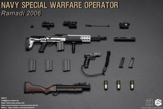 Easy&Simple 26072 NAVY SPECIAL WARFARE OPERATOR Ramadi 2006