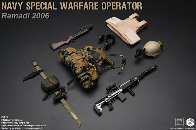 Easy&Simple 26072 NAVY SPECIAL WARFARE OPERATOR Ramadi 2006